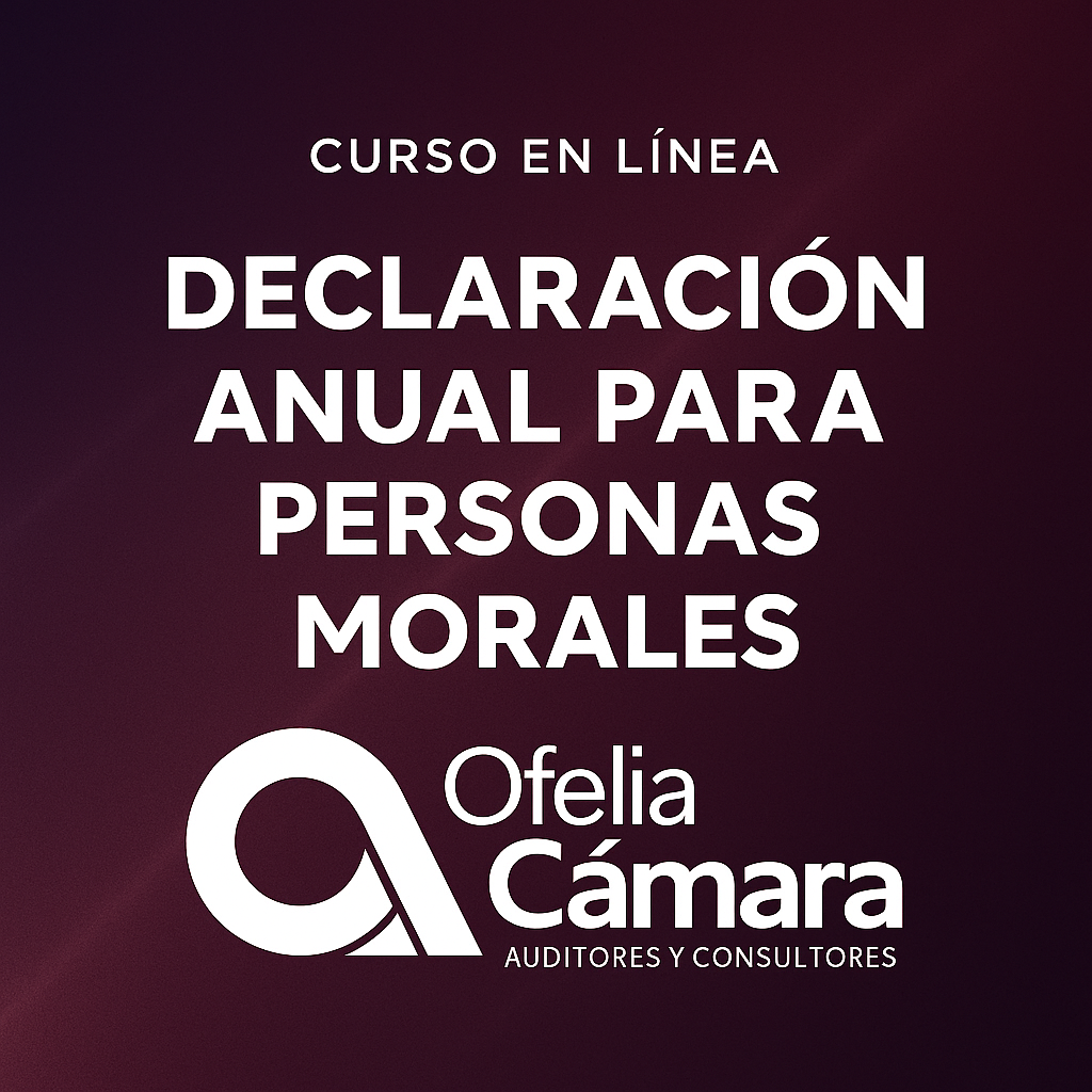 Declaración anual personas morales 2025